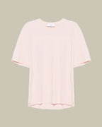Pink Short Sleeve Cotton T Shirt