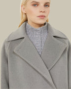 Ariano Double-Breasted Wool Peacoat