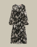 Dress In Printed Chiffon