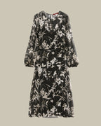 Dress In Printed Chiffon