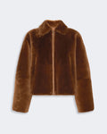 Shearling Boxy Jacket