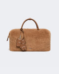 Large Teddy Boston Bag Camel