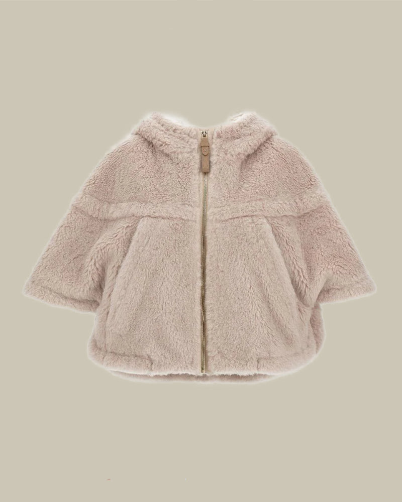 Pelato Beige Cape Wrap Poncho