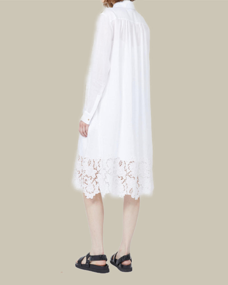 Mela Ramio Lace Detail Dress