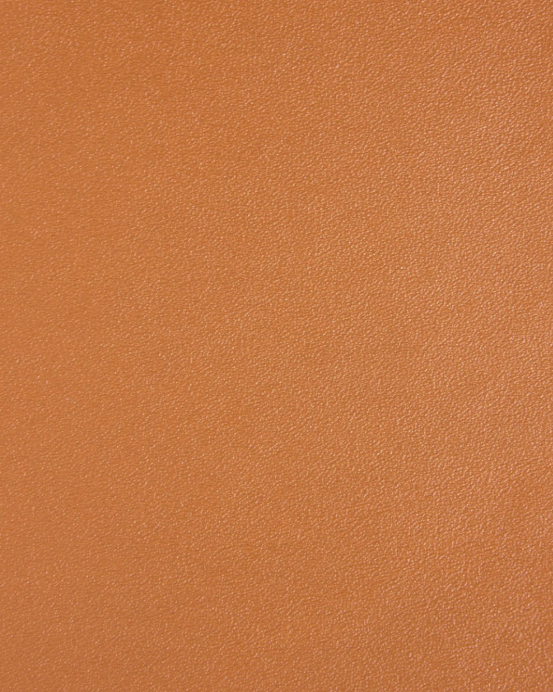 Wide Tan Belt With Rose Gold Buckle