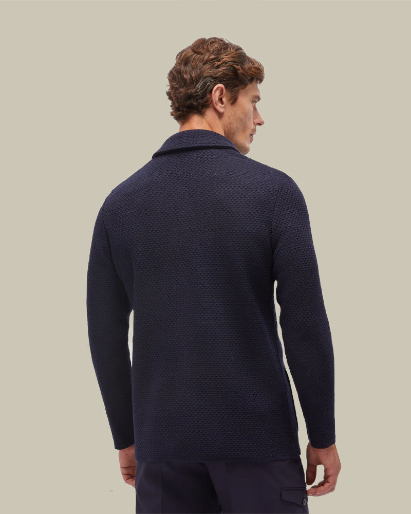 San Marco Swacket Basket Weave Navy