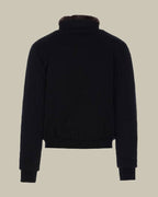 BELLATI Black Wool Shearling Blouson