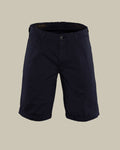 ALICUDI Navy Cotton Golf Shorts