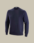 Navy Organic Cotton Crew Neck