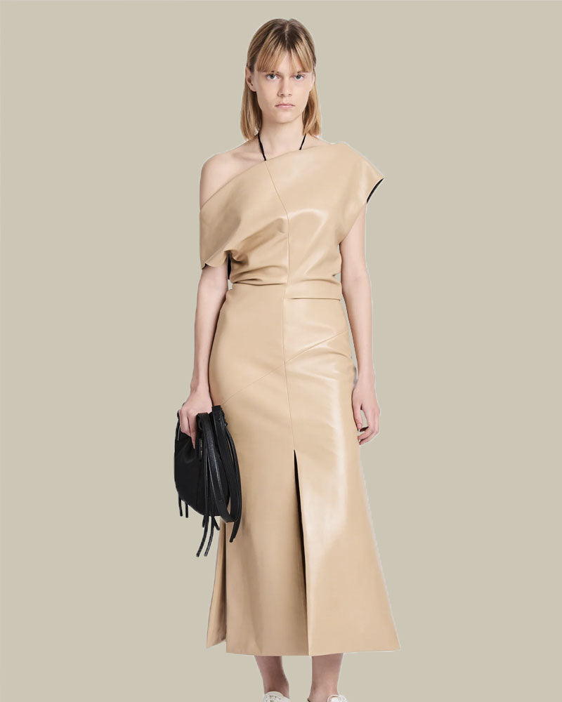Rosa Dress In Nappa Leather
