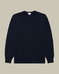 Navy Pure Cashmere Crewneck