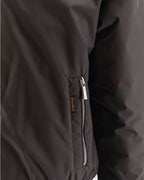 ONIRO Brown Hooded Bomber Jacket