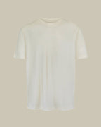 JAMES Ecru Merino Wool T Shirt