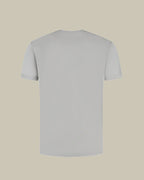 JAMES Grey Marl Merino Wool T Shirt