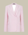 Pink Circle Back Cutout Jacket