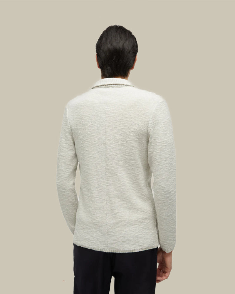 Portofino Cream Rib Knit Swacket