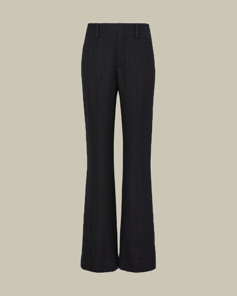 Barbara Pant In Wool Twill