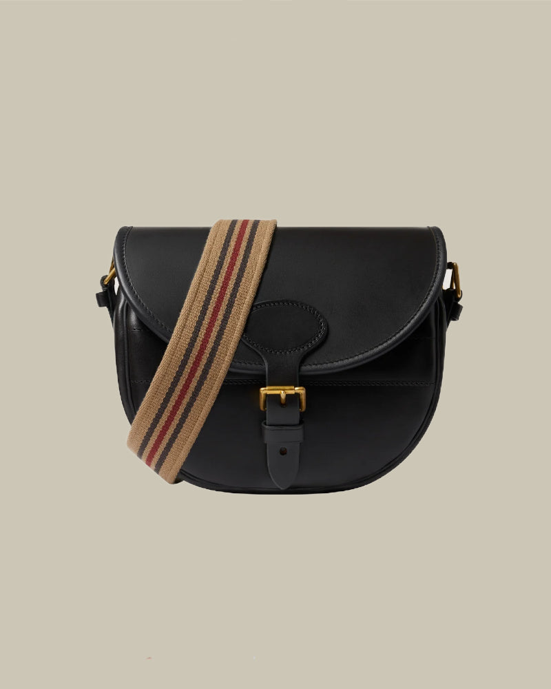 Dark Brown Bridle Leather Cartridge Bag