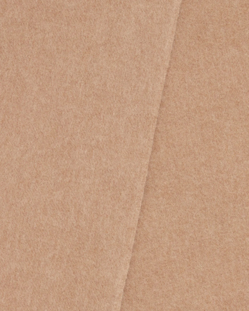 Camel Plain Cashmere Scarf