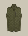 Olive Moorland Light Quilt Gilet