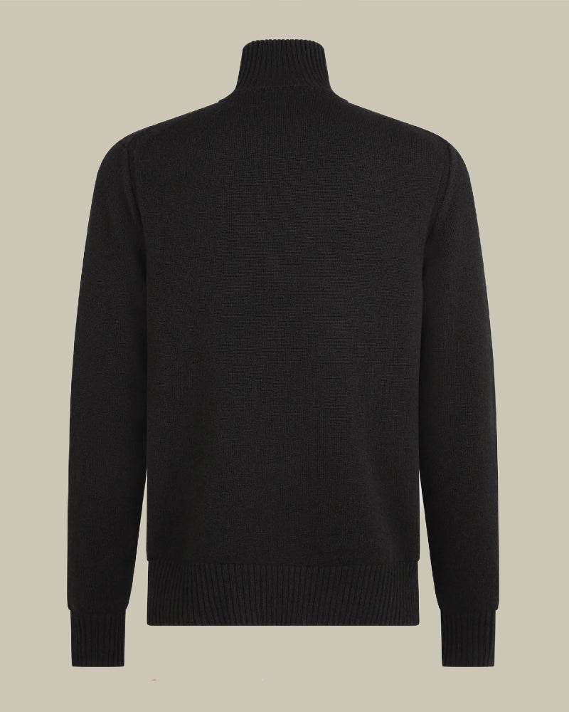 Military Mens 8 Gauge 1/4 Zip Sweater