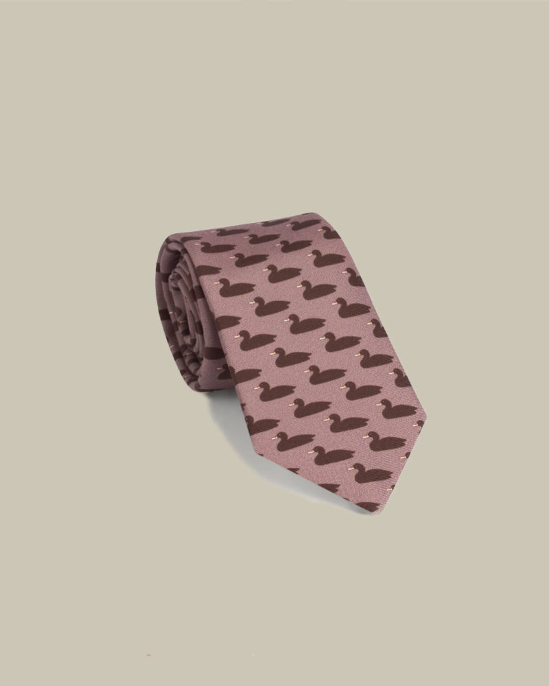 Decoy Duck Tie Taupe