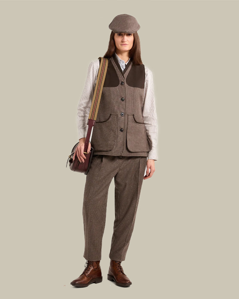 Ladies Cashmere Tweed Sporting Trouser