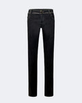 TOKYO Charcoal Black Cotton & Cashmere 5 Pocket Jeans