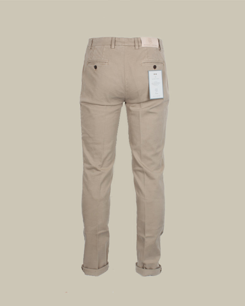 SINGAPORE Beige Cotton Chino