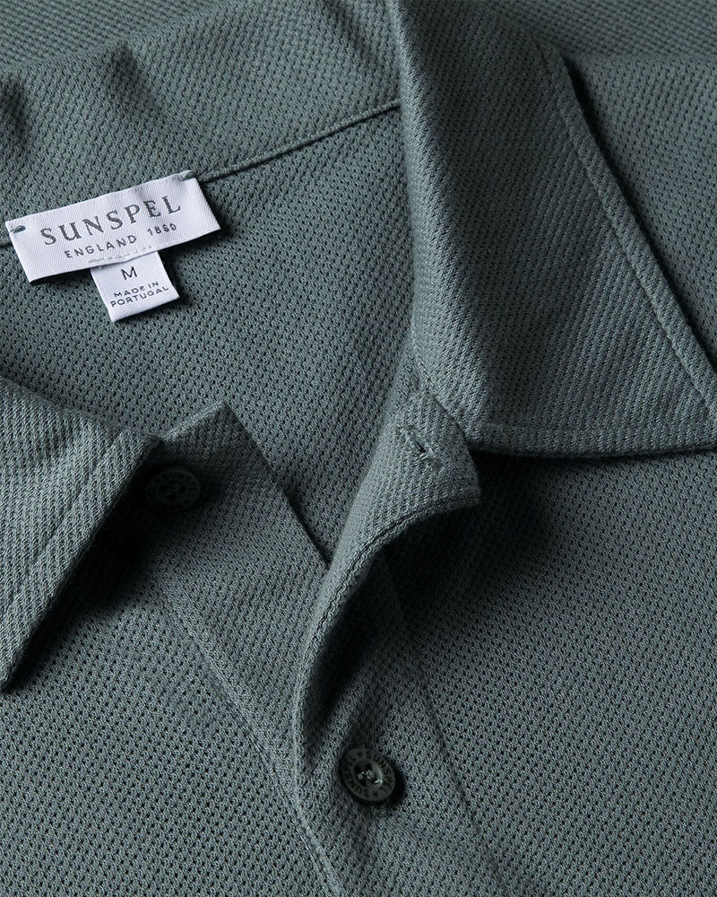 Smoke Green Riviera Polo Shirt