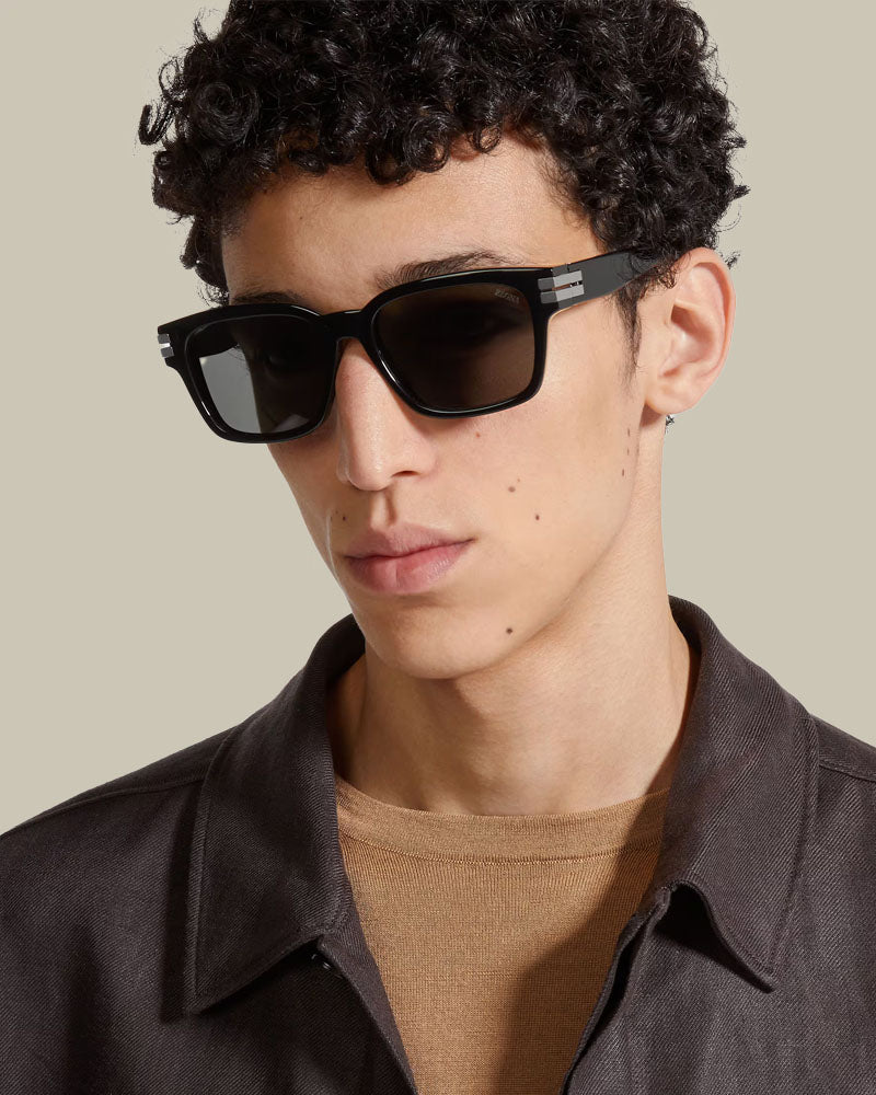 Black Acetate Sunglasses