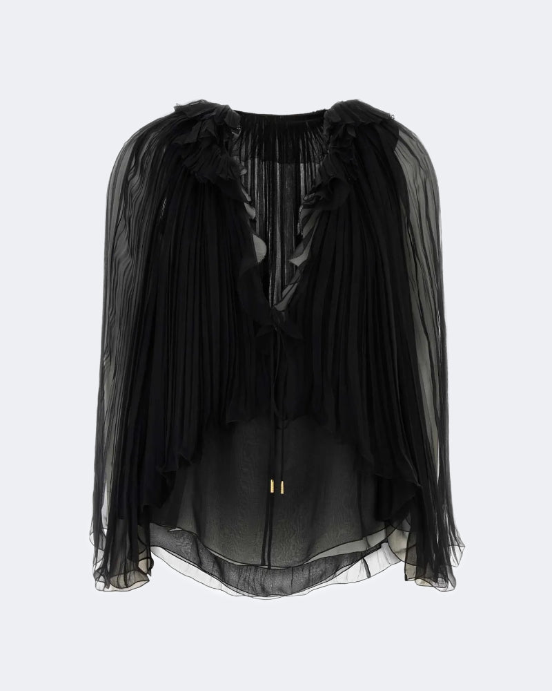 Silk Chiffon Blouse