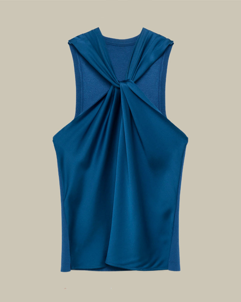 Ria Sleeveless Top Marine