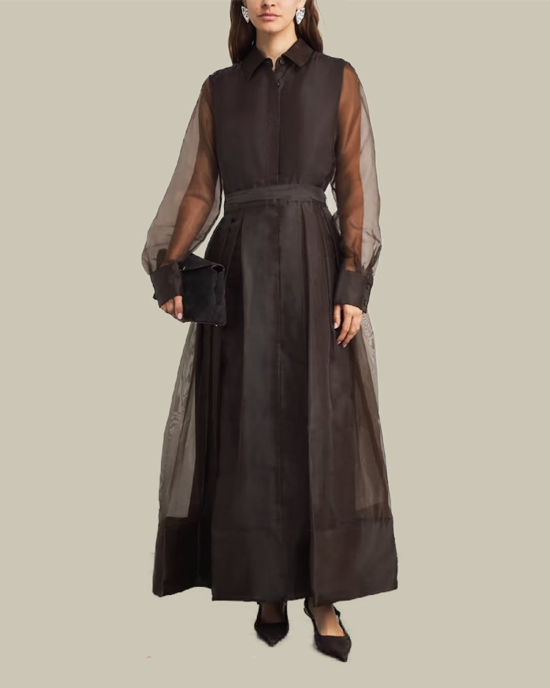 Montgomery Dress Chocolate