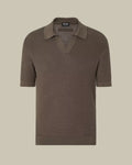Dark Taupe Premium Cotton Polo Shirt