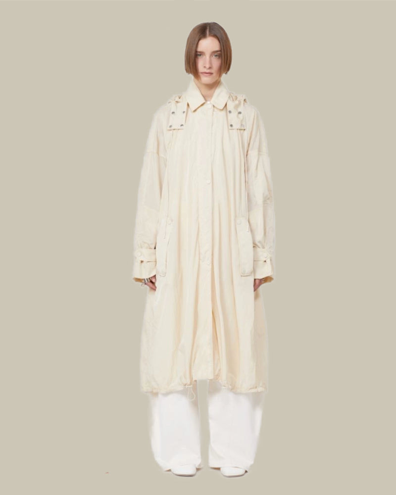 Gatto Long Taffeta Raincoat