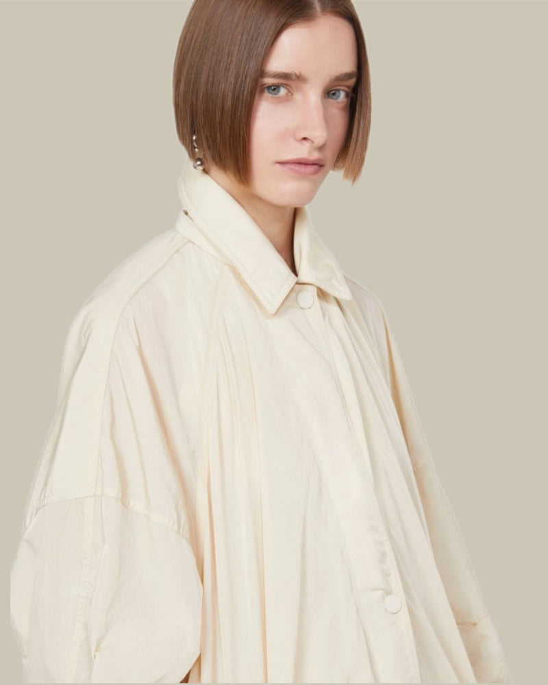 Gatto Long Taffeta Raincoat