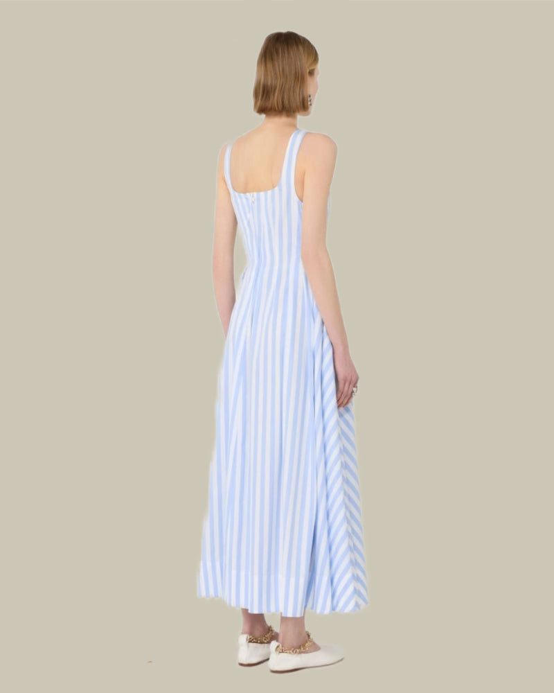 Long Cotton Poplin Dress