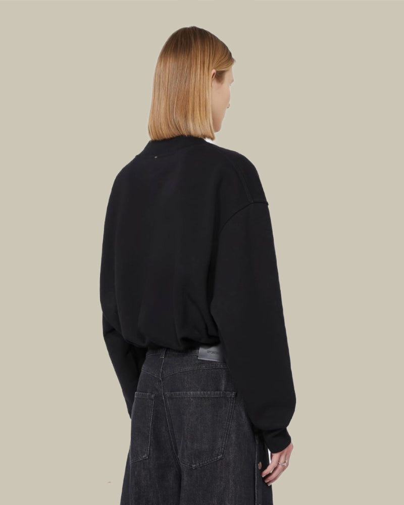 Colleg Black V Neck Sweatshirt