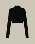 Slim Pure Cashmere Sweater Black