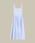 Long Cotton Poplin Dress