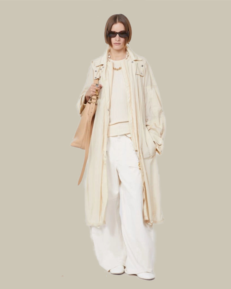 Gatto Long Taffeta Raincoat