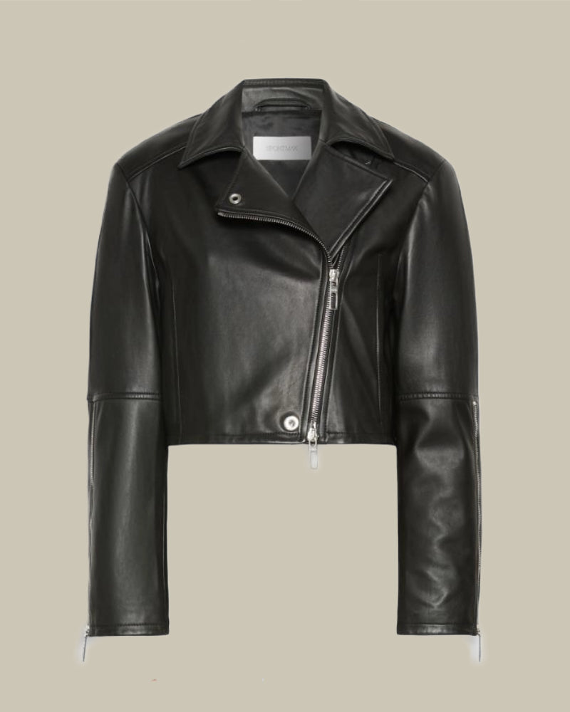 Nappa Leather Biker Jacket
