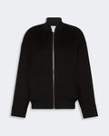 Double-Faced Pure Wool Bomber Jacket