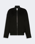 Double-Faced Pure Wool Bomber Jacket