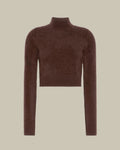 Slim Pure Cashmere Sweater Chocolate