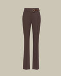Slim Fit Stretch Viscose Trousers