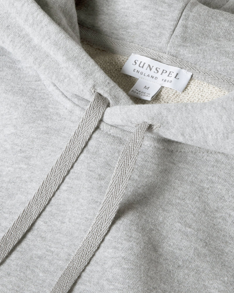 Loopback Hoodie Grey Melange