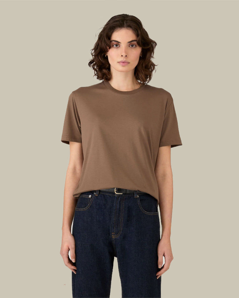 Boy Fit T‑Shirt Dark Cedar