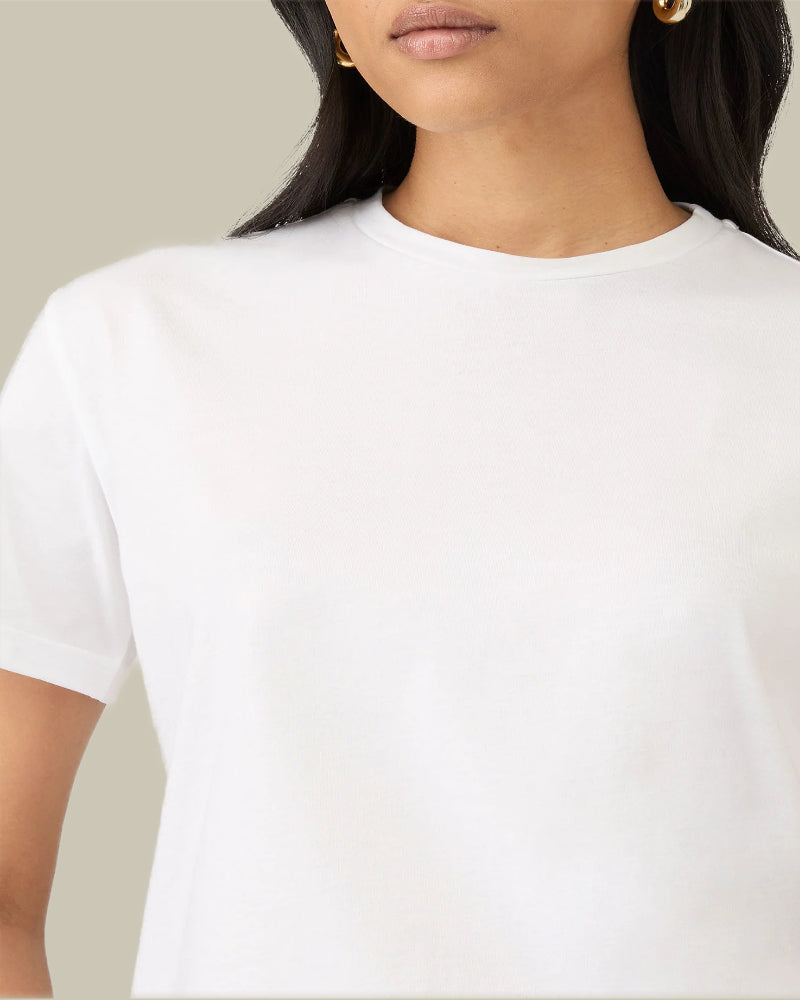 Boy Fit T‑Shirt White